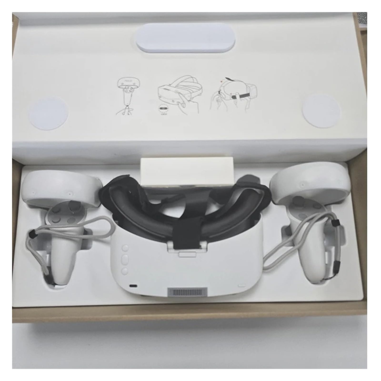 Gafas de Realidad Virtual Todo en uno. Transmisión Premium de Juegos VR. Auriculares 3D con Pantalla 4K HD Real y Sonido Envolvente 3D.