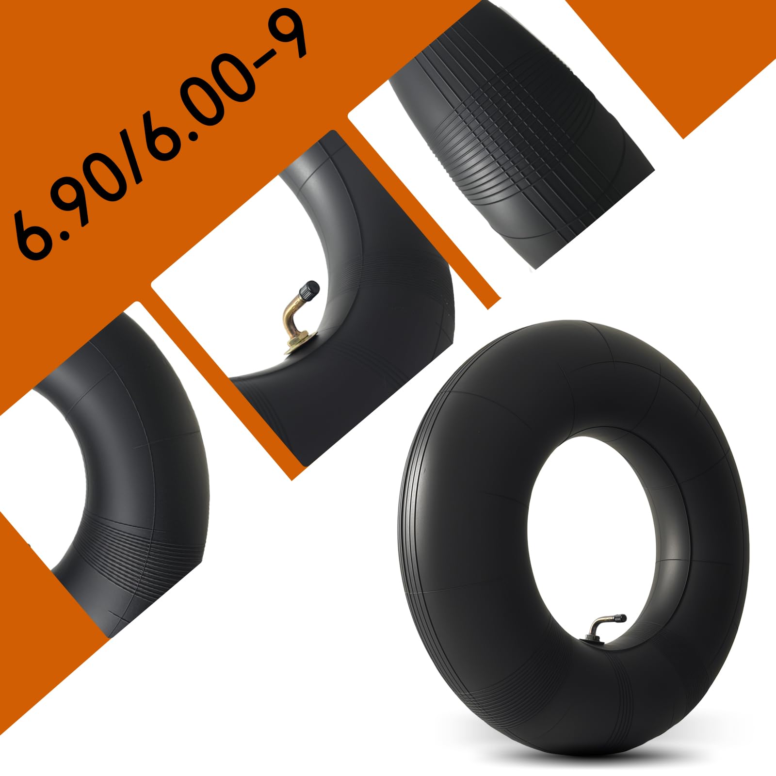 6.00-9 Dętka 6.90-9 Wózek widłowy i rura opony przyczepy 6.00/6.90-9 Tube