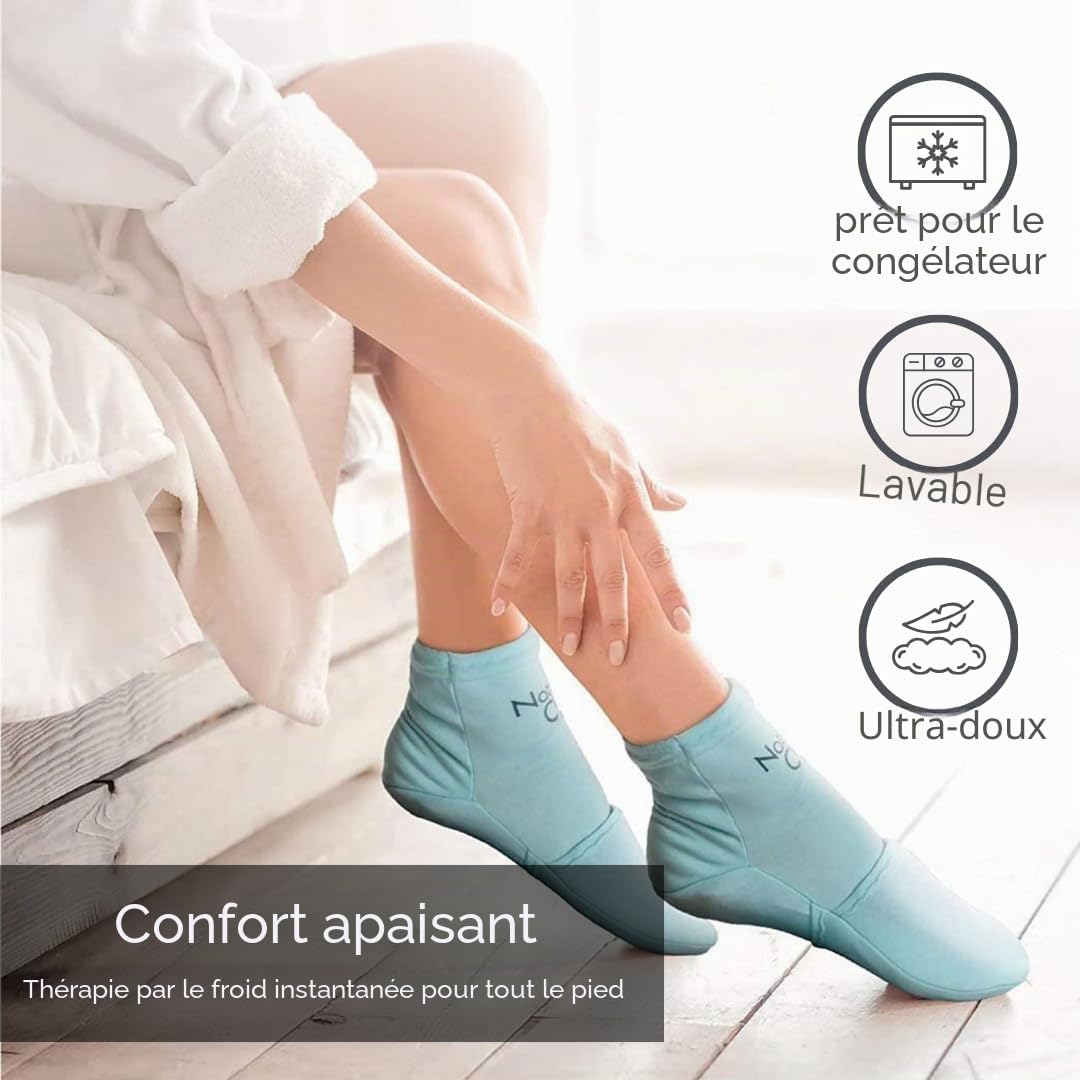 NatraCure Chaussettes De Thérapie Froide (Petit/Moyen) (A705-CAT)