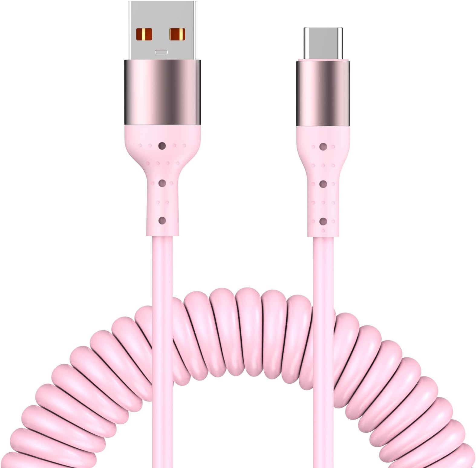 [MFi Certified] iPhone 16 Pro Fast Charging Car Carplay Cable,Retractable 5ft 60W USB A to USB C Charging Cord Screen Data Sync Cord Compatible for Apple iPhone 16/Pro Max/Plus/15 iPad Pixel Galaxy