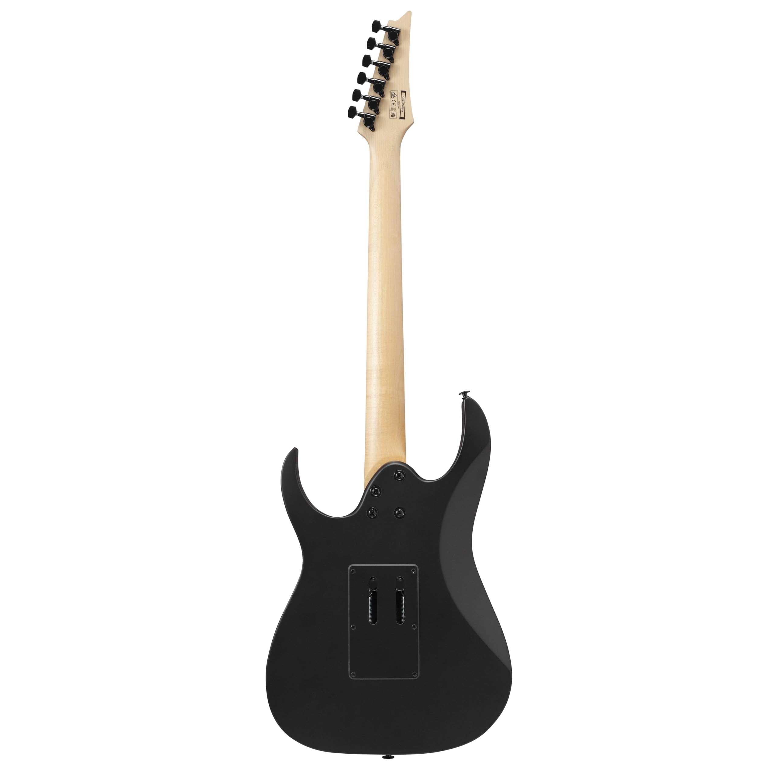 IBANEZ GIO RG SERIES, guitarra eléctrica, trémolo de bloqueo, cabezal de marcha atrás negro plano