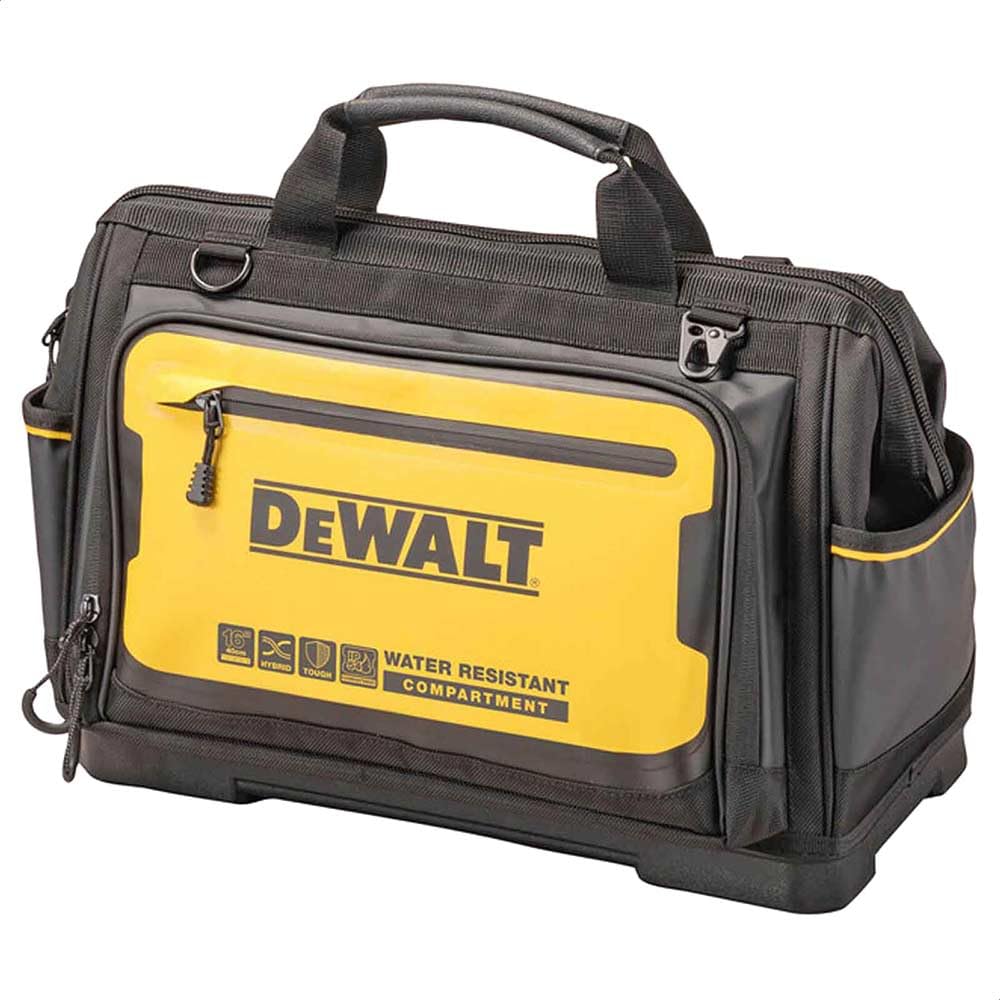 Dewalt DWST60103-1 Storage Bag 19 Pockets Pro 16 Open Mouth Tool Bag Max Capacity 25 kgs for Electricians