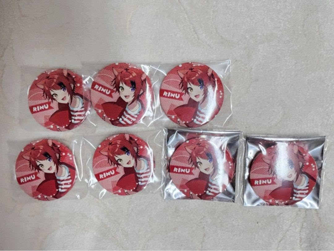 莉犬くん 9周年 缶バッジ デフォ 8個セット すとぷり 莉犬 すとぷり 莉