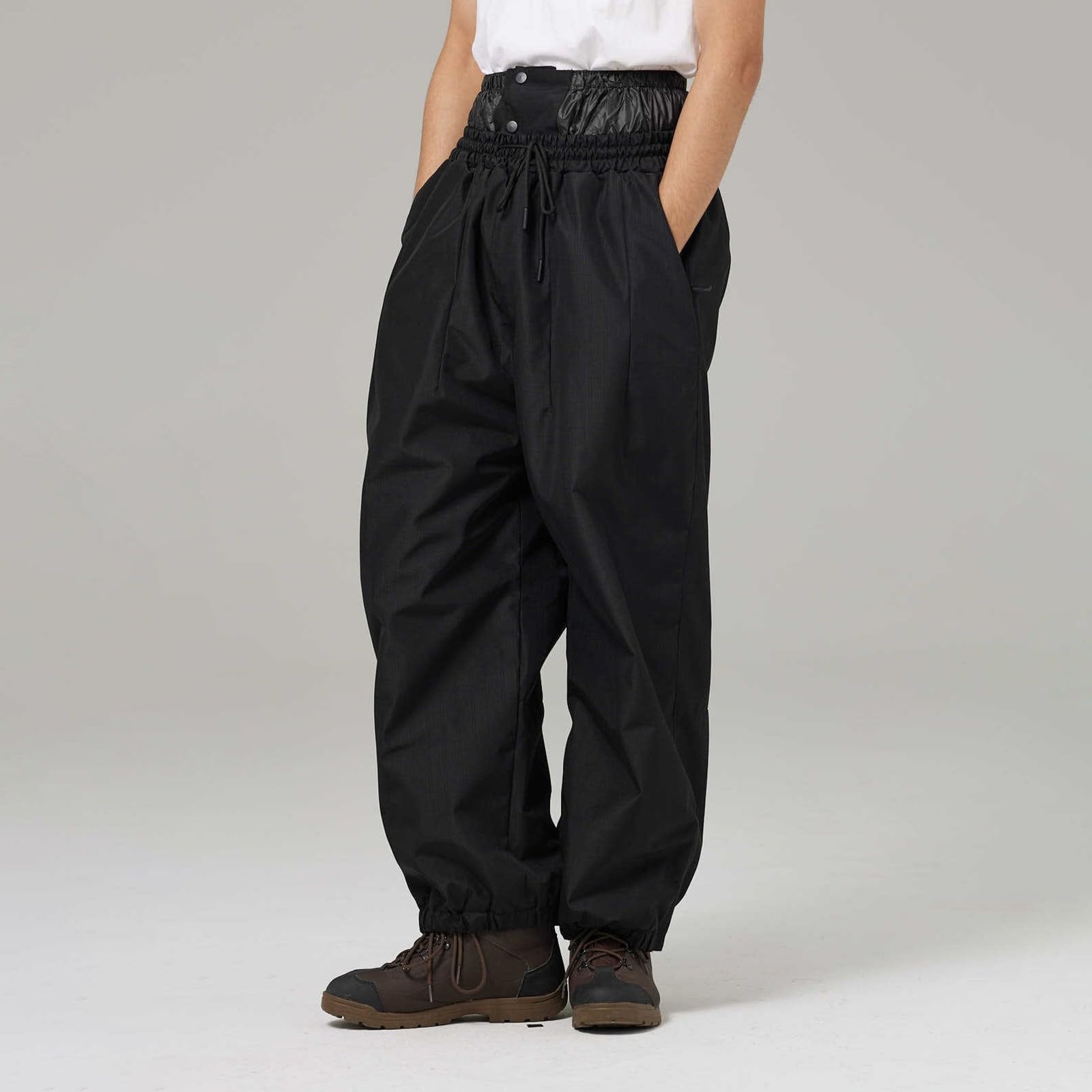 Pantalones de esquí para mujer, forrados con tirantes, térmicos, cálidos, para exteriores, impermeables, resistentes al viento, pantalones de snowboard, pantalones de invierno, cálidos