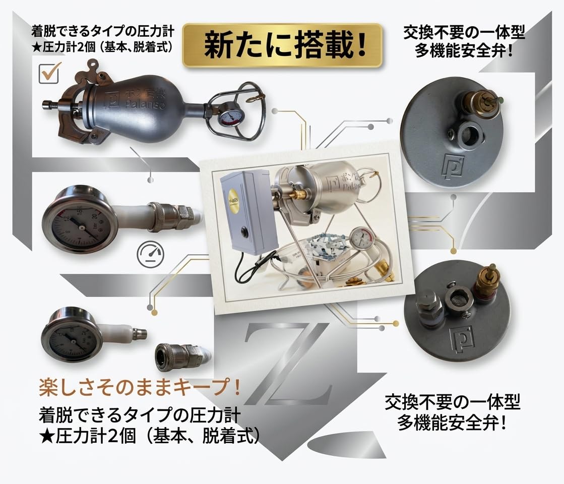 Amazon | Palansoパランソポン菓子機 手動式セット容量4合 5つの安全