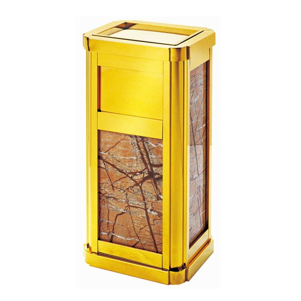 Buy Jiji T Bin Stainless Steel Luxury T Can Outdoor Large Waste Bin Ash