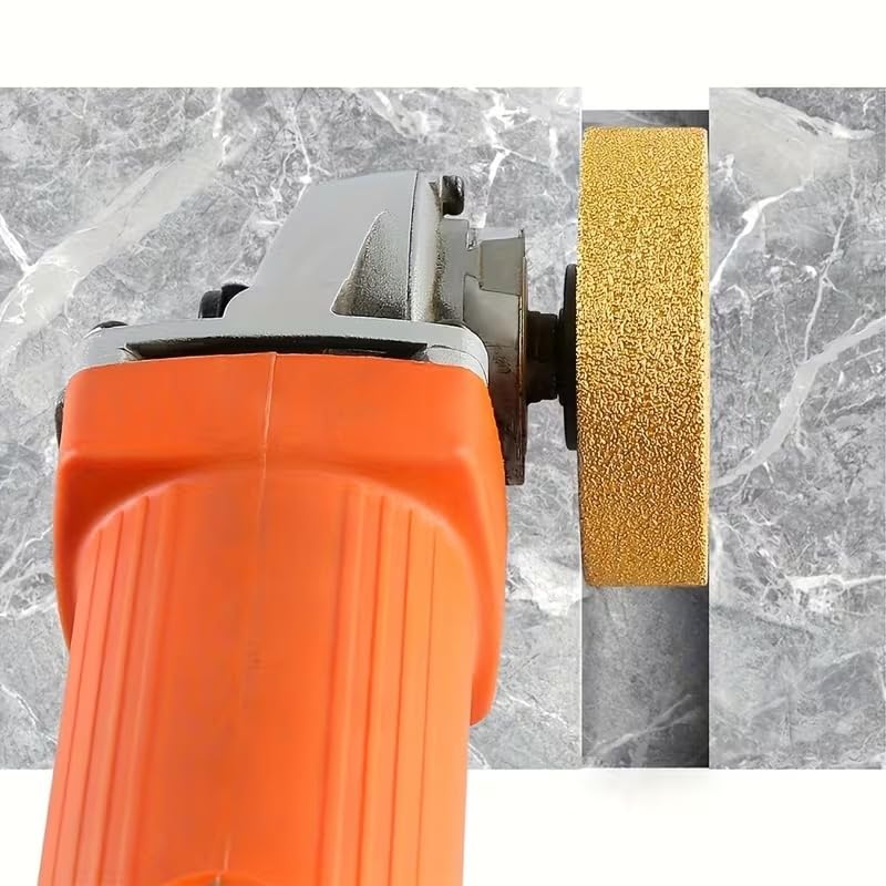 20 mm Parallel Flat Edge Diamond Grinding Wheel, Marble Edge Grinding, Stone Grinding, Granite Polishing Tool, Abrasive Wheel for Angle Grinder