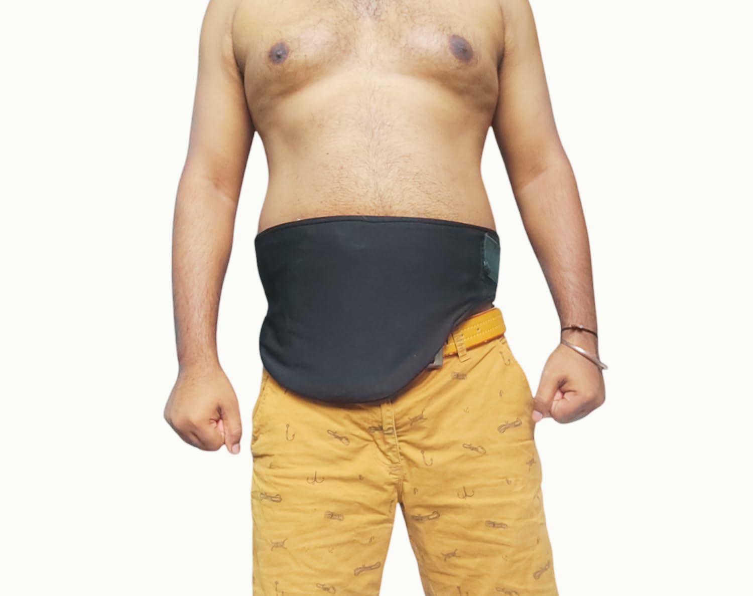 Ostomy Belt for Men & Women | Colostomy Ostomy Bag Covers for Sports |Ostomy Bag Cover | Ostomy Wrap Abdomen | Inner Pocket to Hold Ostomy Pouch | Specially for LEFT SIDE STOMA SIZE : 28 Inch - 36 Inch-image-31
