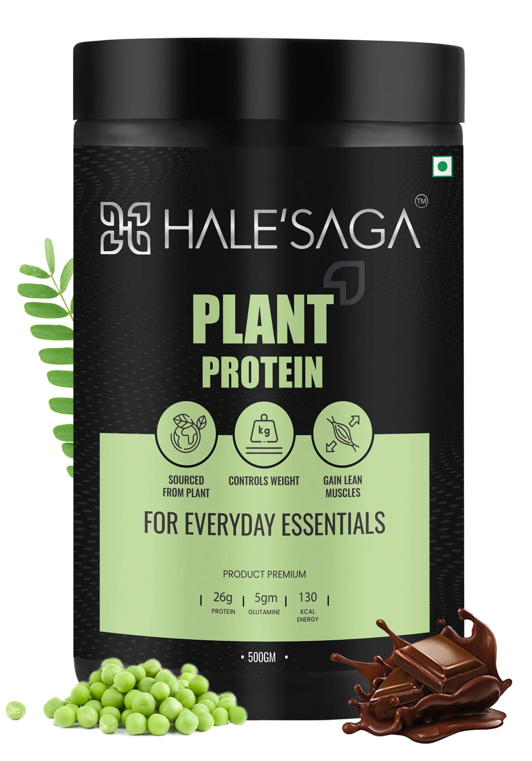 Halesaga 100% Vegan Plant Protein Powder for Unisex-26g Plant Based Protein Per Serving Enhance Muscle Growth & Recovery-500g Swiss Chocolate Flavor (B09SQ3JPBP) Amazon Price History, Amazon Price Tracker