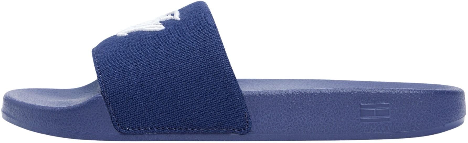 Tommy Hilfiger Women's Pool Sliders Blue Size 7 (41)