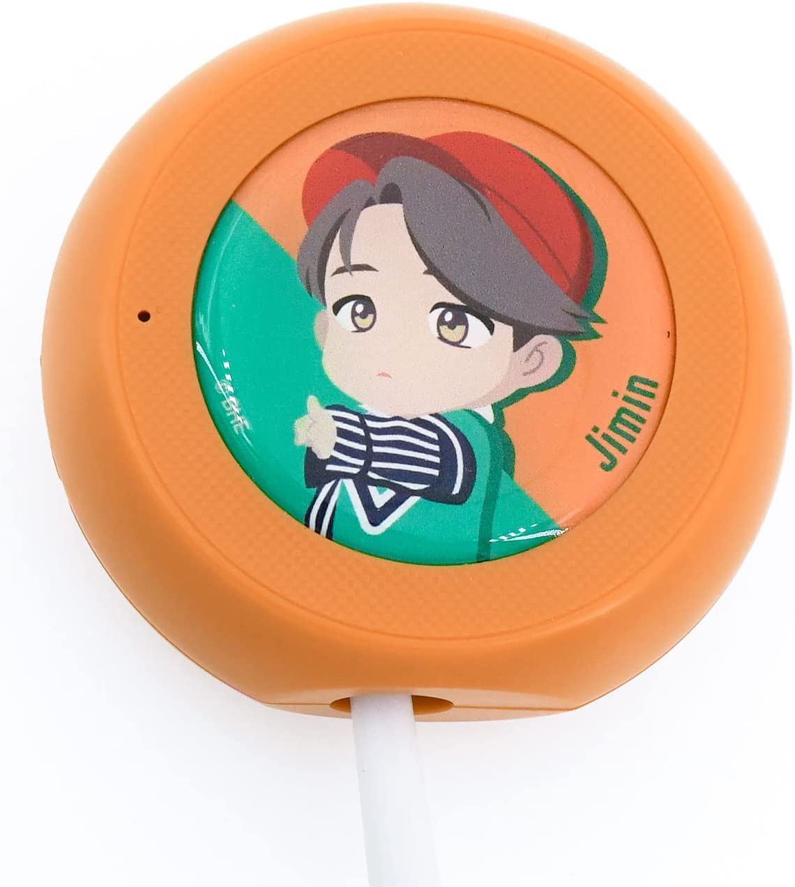 DYNAMARTBTS TinyTAN Toothbrush Sterilizer Rechargeable Portable Mini Toothbrush Holder,99.9% Cleaning Effect，Fits All Toothbrushes for Electric and Manual,Safety Feature for Home and Travel JIMIN