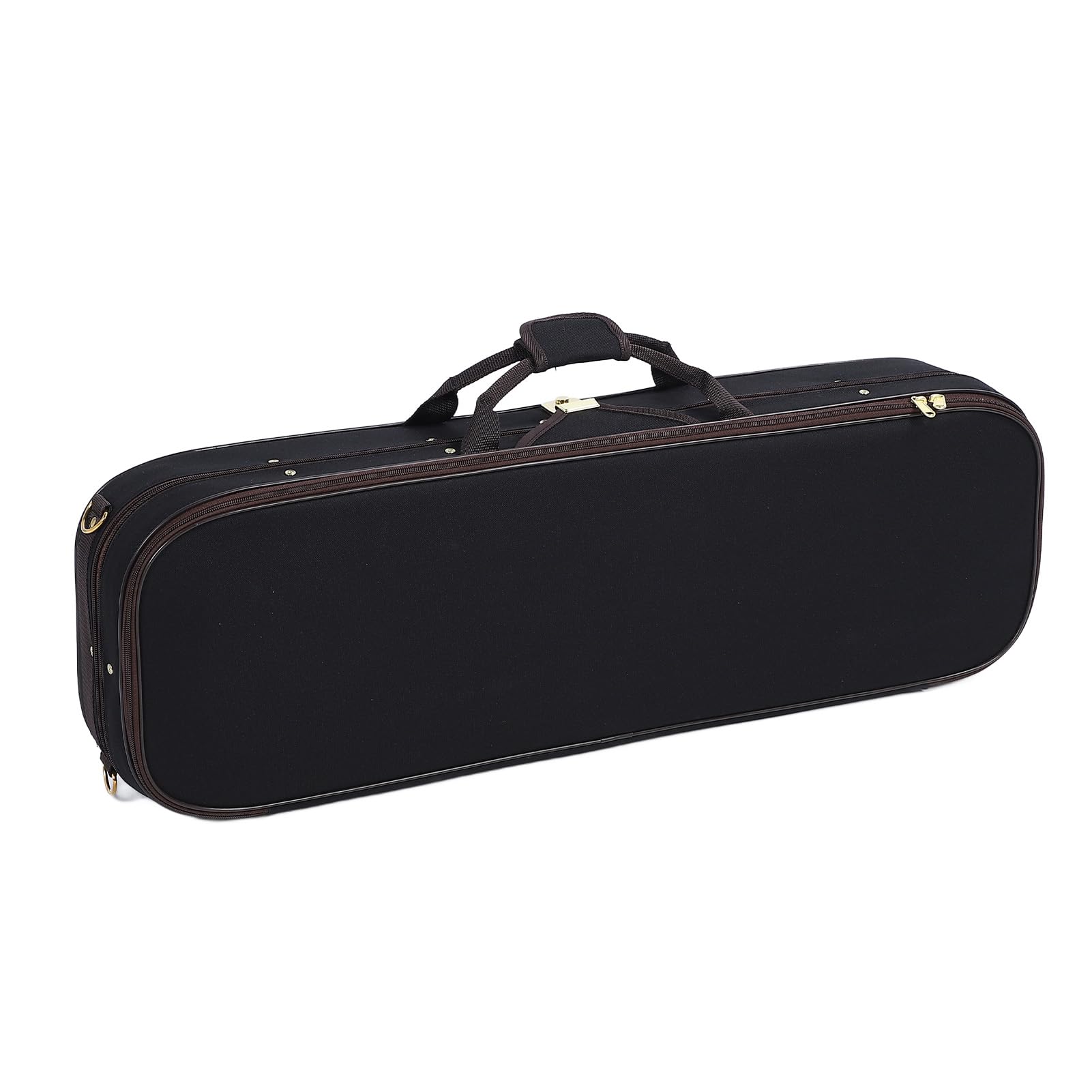 Caja para violín, funda rígida con higrómetro, diseño portátil, material reflectante, para músicos, conciertos, escuela, entrenamiento y viajes