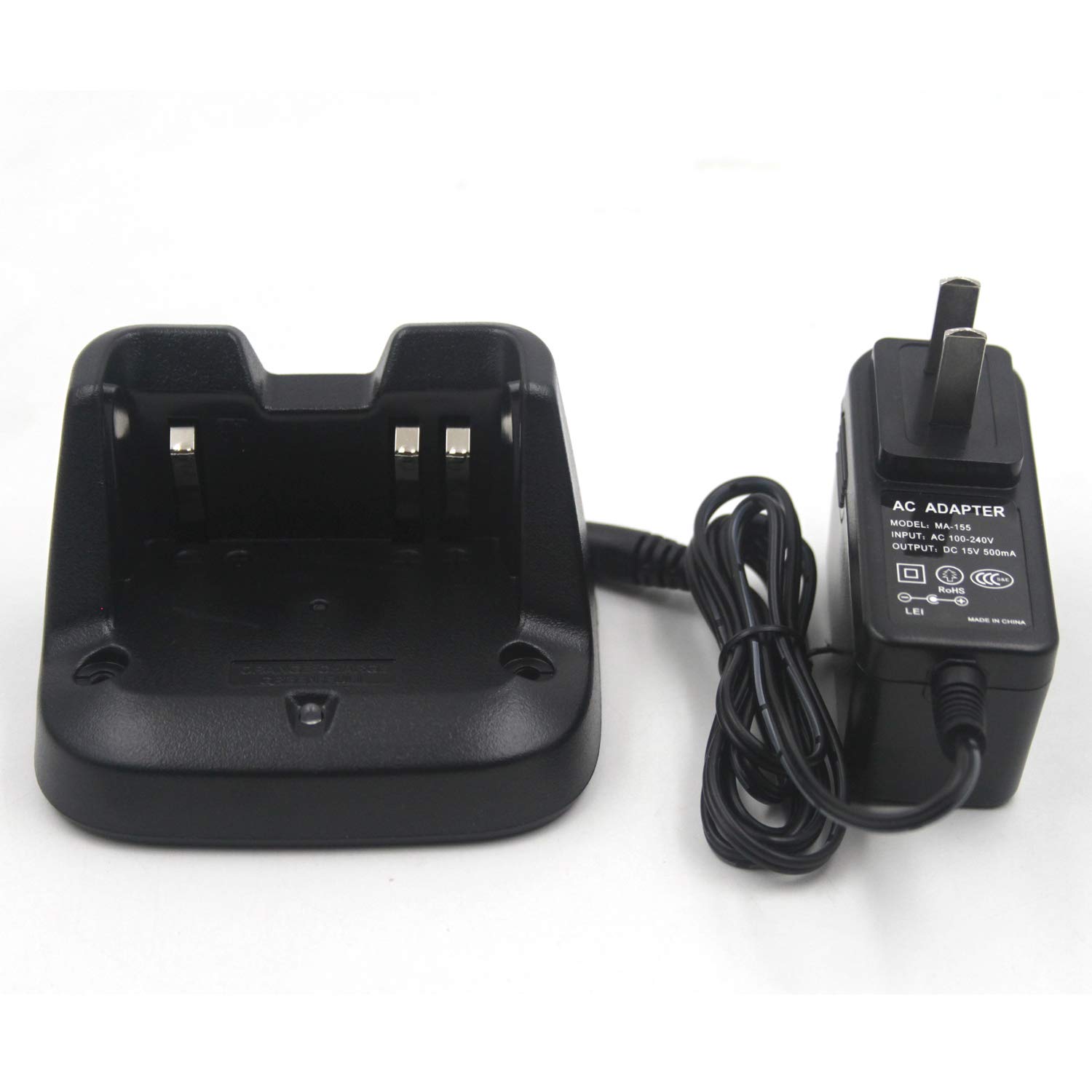Lot de 2 chargeurs rapides BC-193 pour radio bidirectionnelle ICOM IC-F3001 F3002 F3003 F3101 F3102 F3103 F4001 F4002 F4003 F4101 S70 T70A V8E 265)