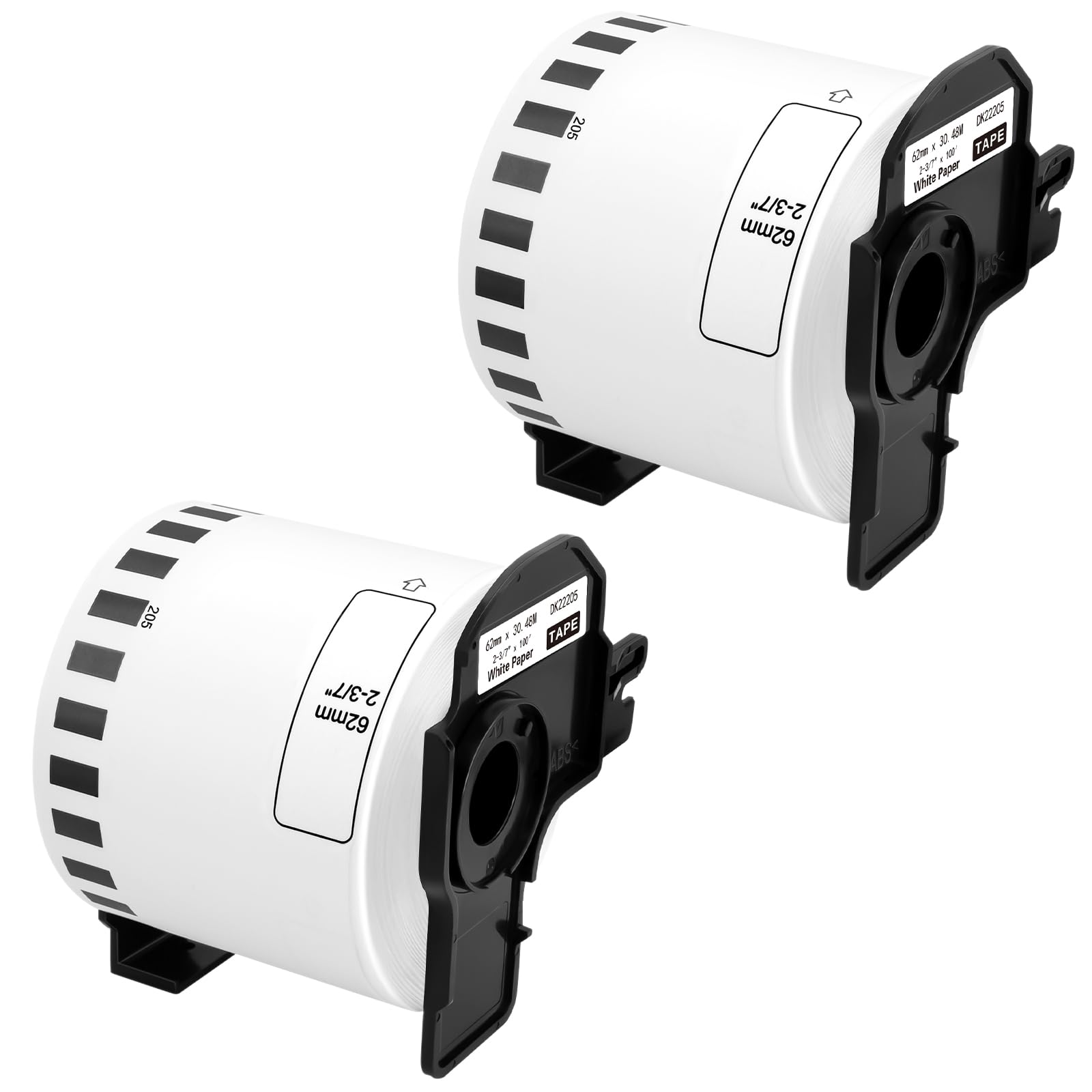 Etichette e nastri etichettatrice Brother QL-600R originali e compatibili