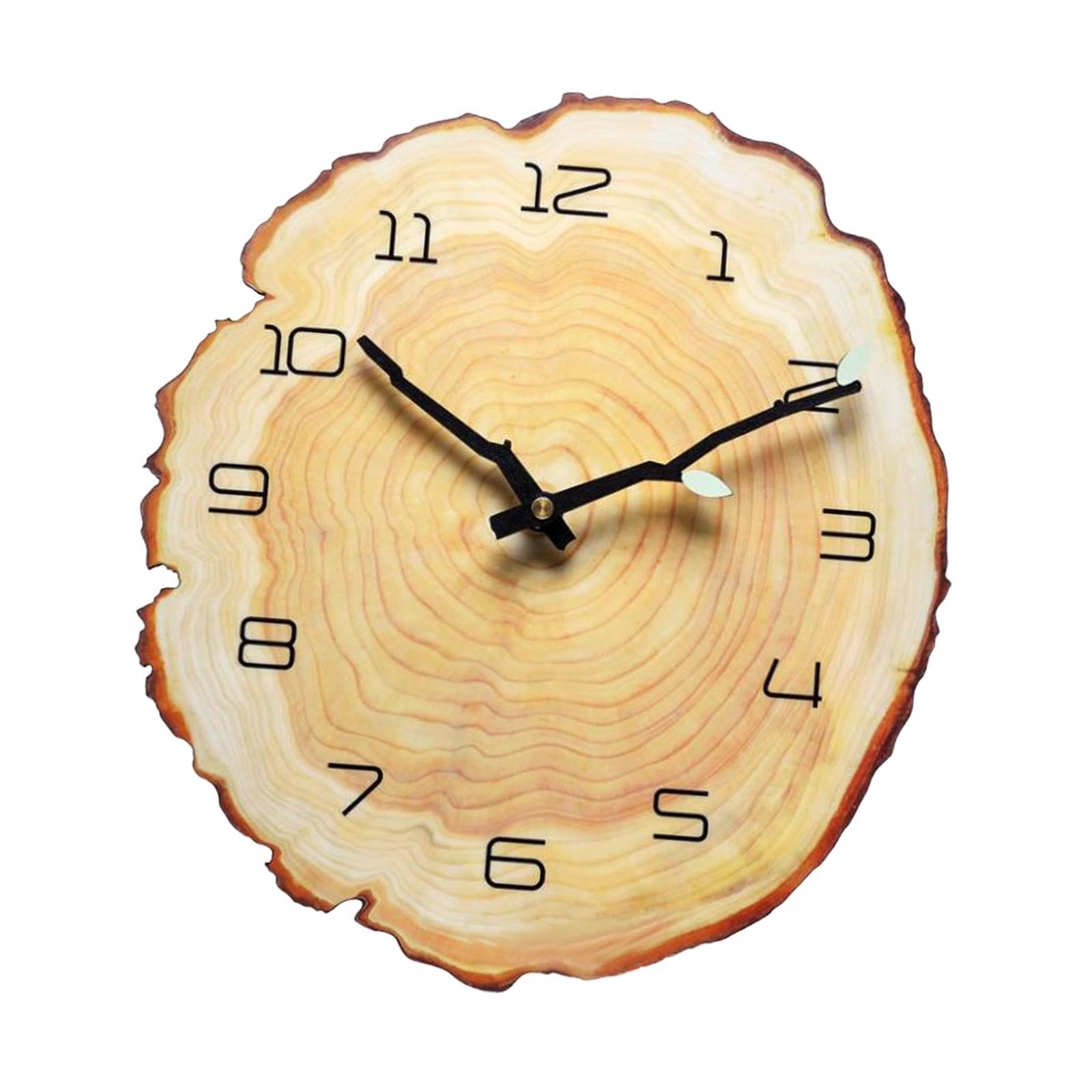 Horloge murale à anneaux annuels grand cadran extérieur intérieur