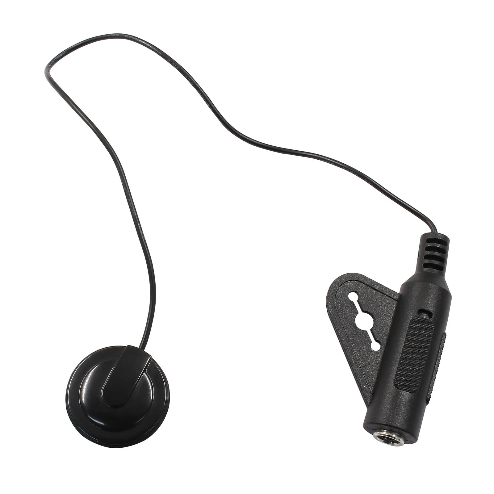 Jiozermi Contact Microphone Piezo Pickup Guitar Pickup Violin Microphone Pickup for Guitar, Violin, Viola, Ukulele, Cello, Banjo(Black)