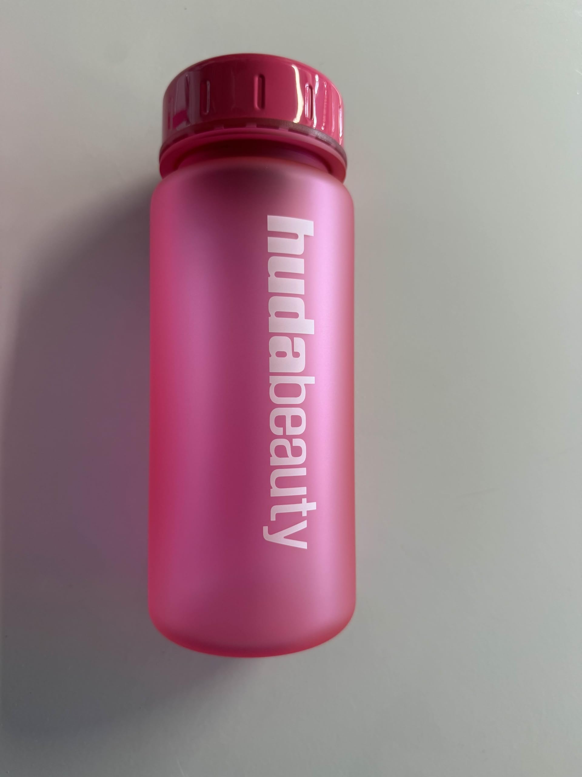 Huda Beauty Water Bottle, Pink, 550ml Capacity - PINK