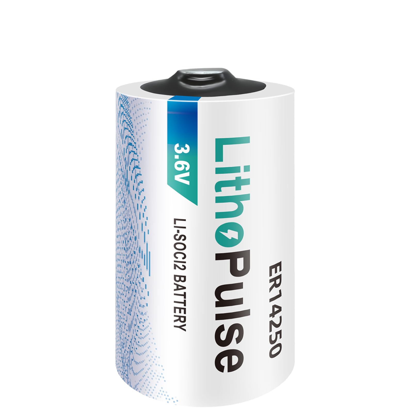 LithoPulse ER14250 1 2AA 3 6V Lithium Battery 1200mAh for Water Electricity Gas Meter PLC Facility Equipment Spare