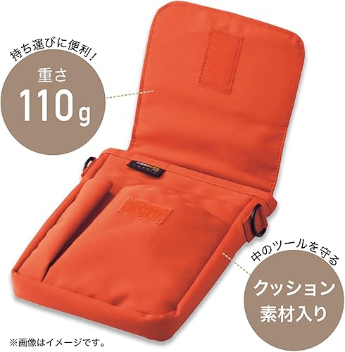 Miniatura 2 de LIHIT LAB - Bolsa para cinturón (7,1 x 5,1 pulgadas), color negro (A7574-24)