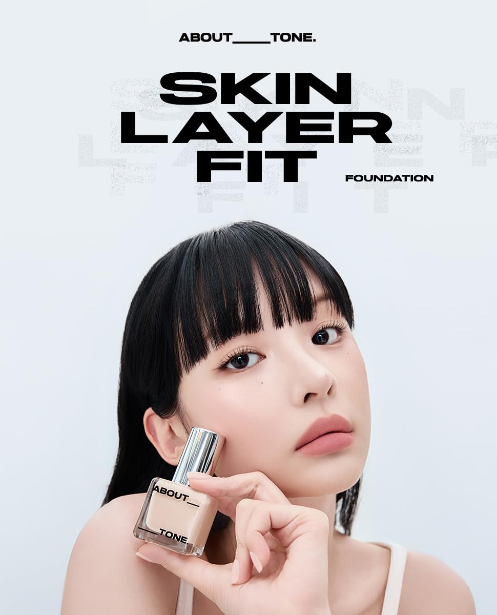 Amazon.co.jp: About Tone Skin Layer Fit Foundation #21 Cool Light