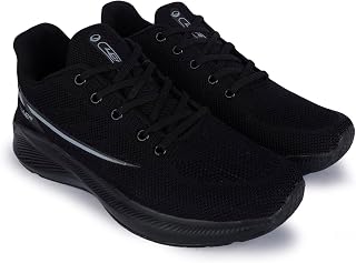 LANCER Mens BOSS-2BLK-DGR Black Running Shoe, 9