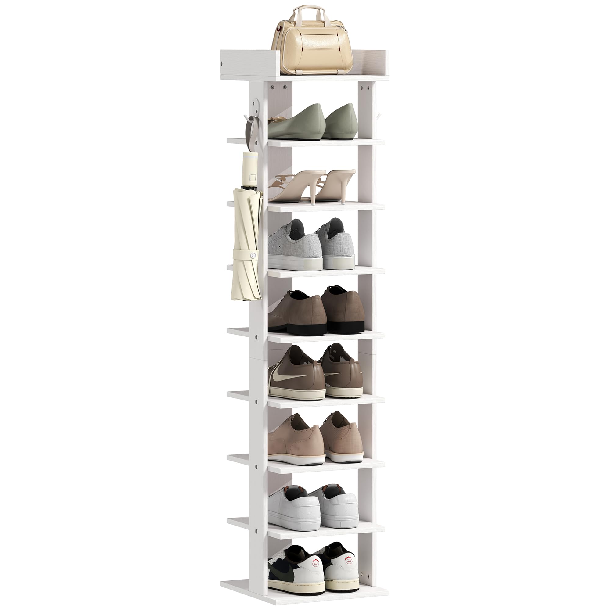 Meuble de rangement chaussures compact pour petits espaces