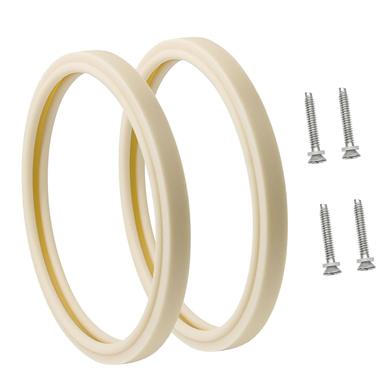 Aqvjd Light Lens Gasket Set For Pool S 2 Pcs With 4 Guide Screws Prevents Leaks And Fogging 79104800 Guide Screws Replacement Washer Set