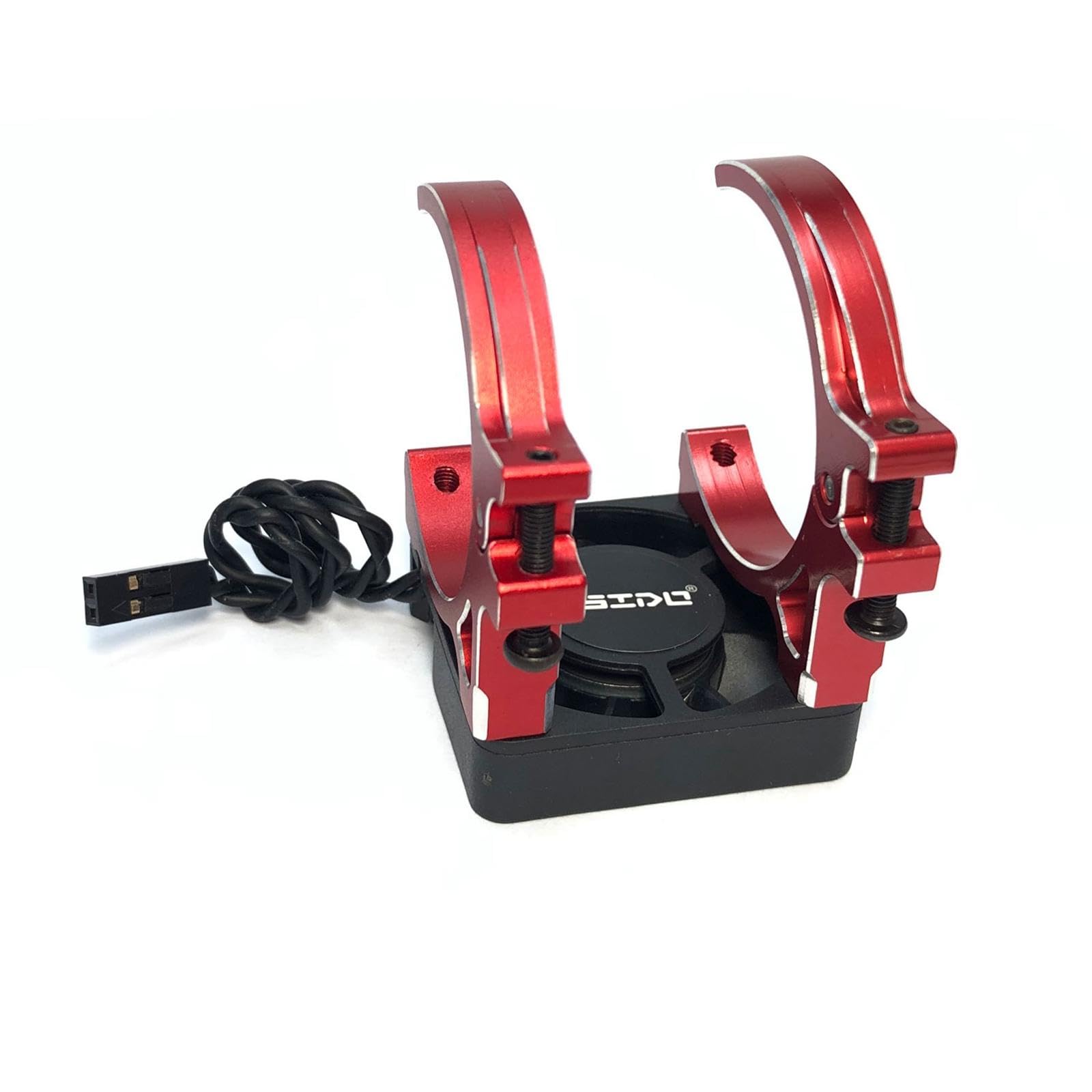 Ventilateur RC 40x40mm Avec Support – Pour Moteurs Brushless 4268, 4274, 4068, 4076 – Double Support Noir