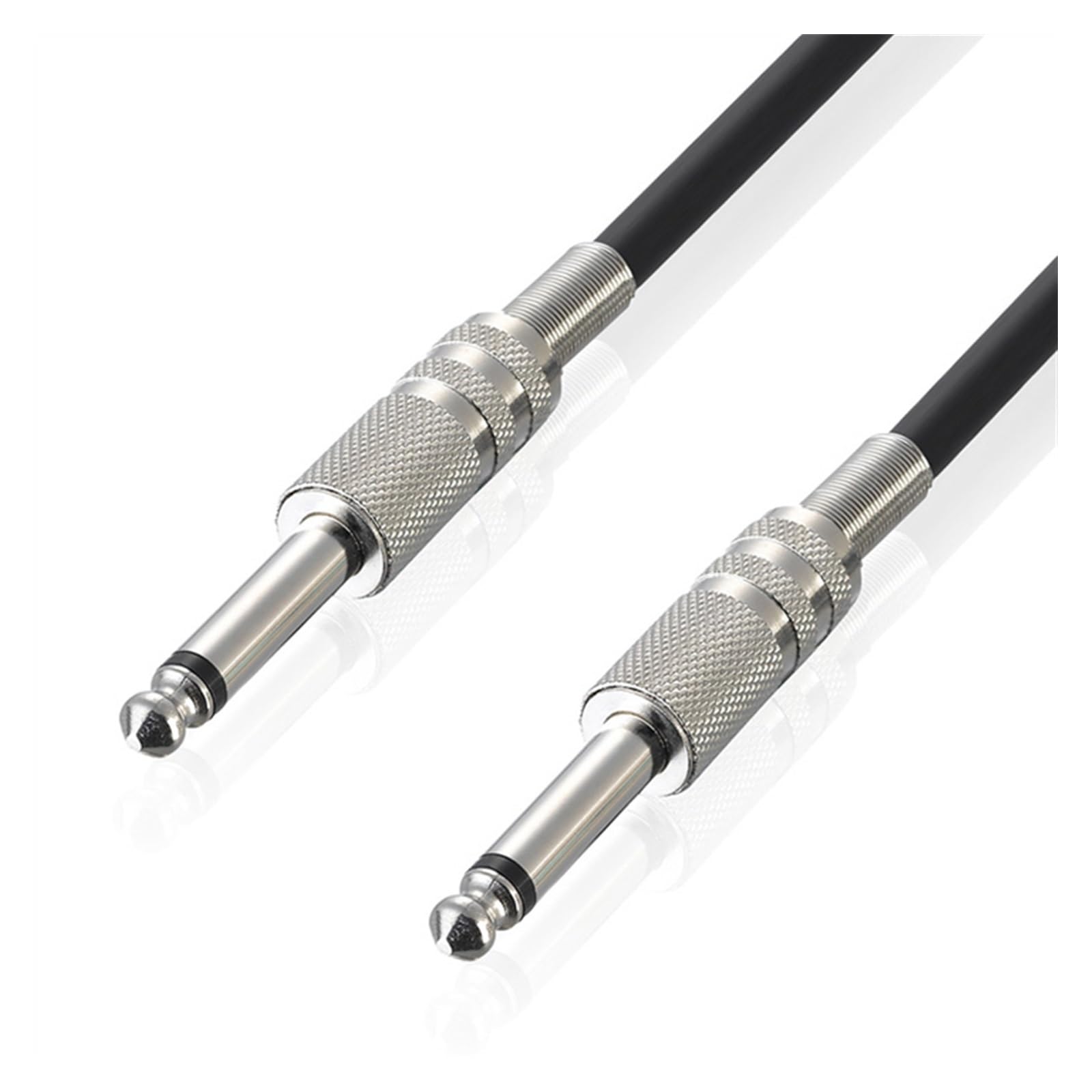 kabel audio do gitary 1/4 ''Jack 6.5mm Do 6.5mm Męski Na Męski Kabel Audio Podwójnie Ekranowany Do Wzmacniacza Elektryczny Mikser Gitarowy (Color : 10m 33ft)