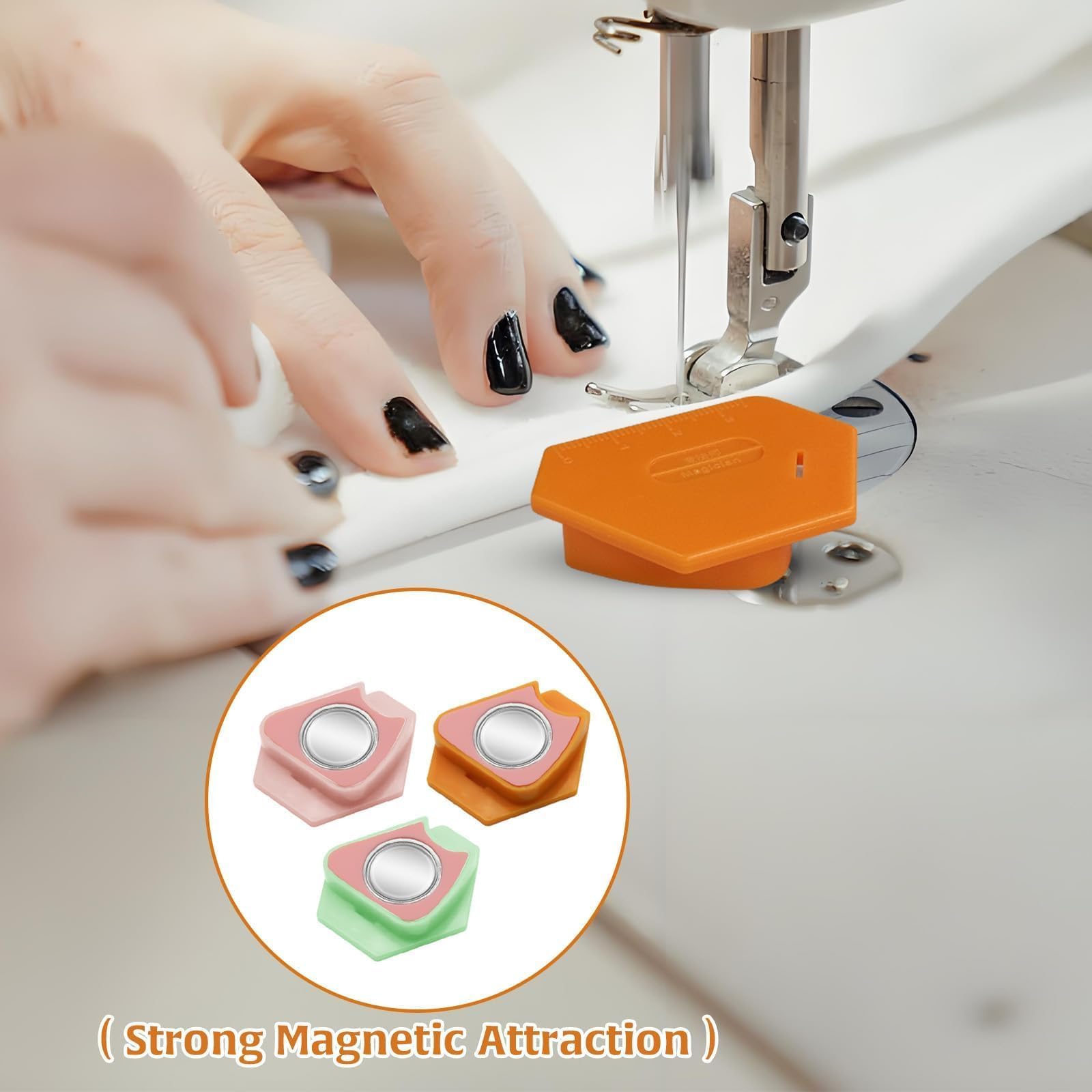 Guide Magnetiche Per Cucire - Set Da 3 Per Cuciture Precisi E Facili - Foto 10