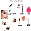 All in One Makeup Kit, Makeup Kit for Women Full Kit, Make Up Gift Set for Women, Makeup Essential Bundle Includes Foundation Eyeshadow Palette Concealer Lipstick Eyeliner Mascara Cosmetic Brush Set