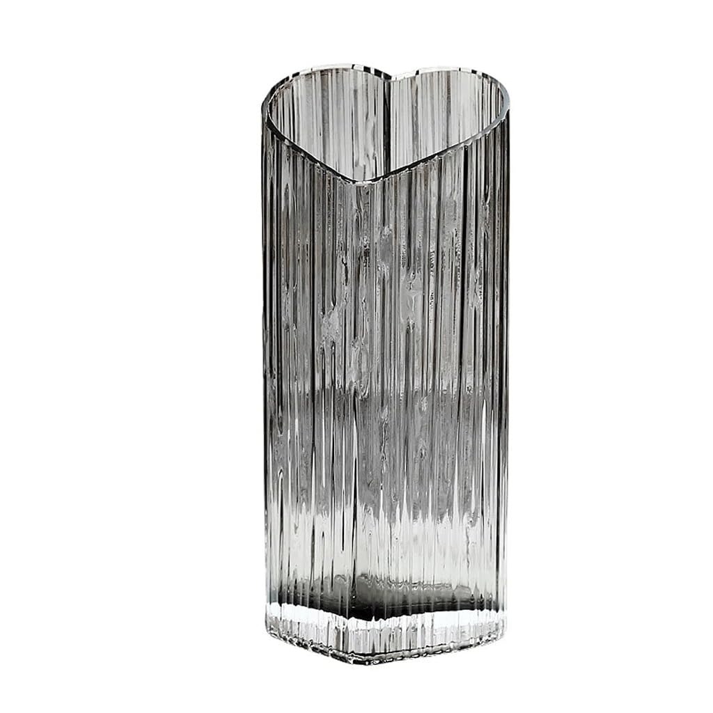 Vase hydroponique rose pivoine : petit vase intérieur design salon chambre