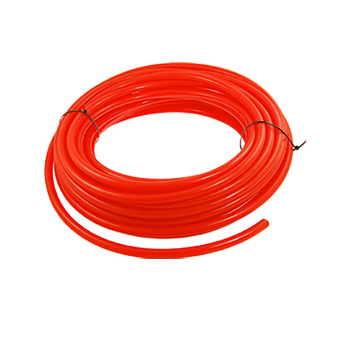 Ruilogod Rojo naranja 65.6FT 15/32"OD X 5/16" ID POLYURETHANE PU Air Hose Tube Tube