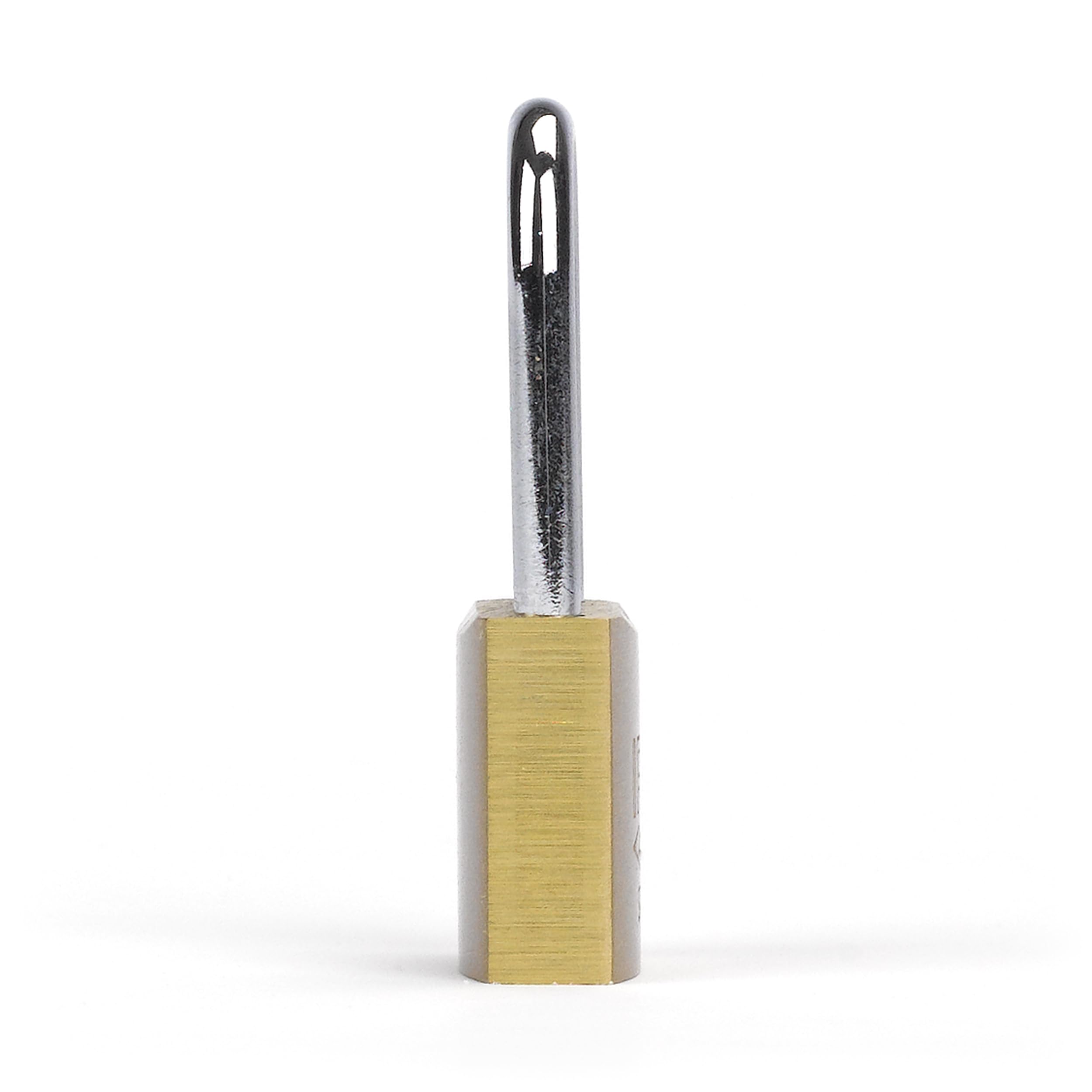 IFAM Anti-diefstalhangslot SR25 startbereik, 25 mm, normale boog, dubbele vergrendeling, inclusief 2 gekartelde sleutels, sterk en betrouwbaar, ideaal voor koffers, kluisjes en laden