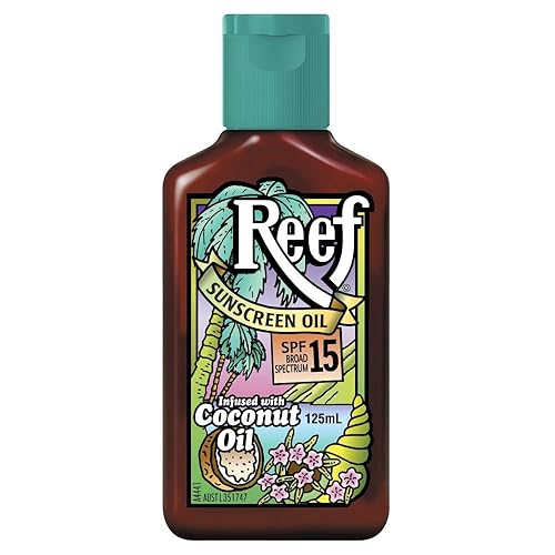 Reef Aceite de bronceado oscuro coco 4.2 fl oz (SPF15)