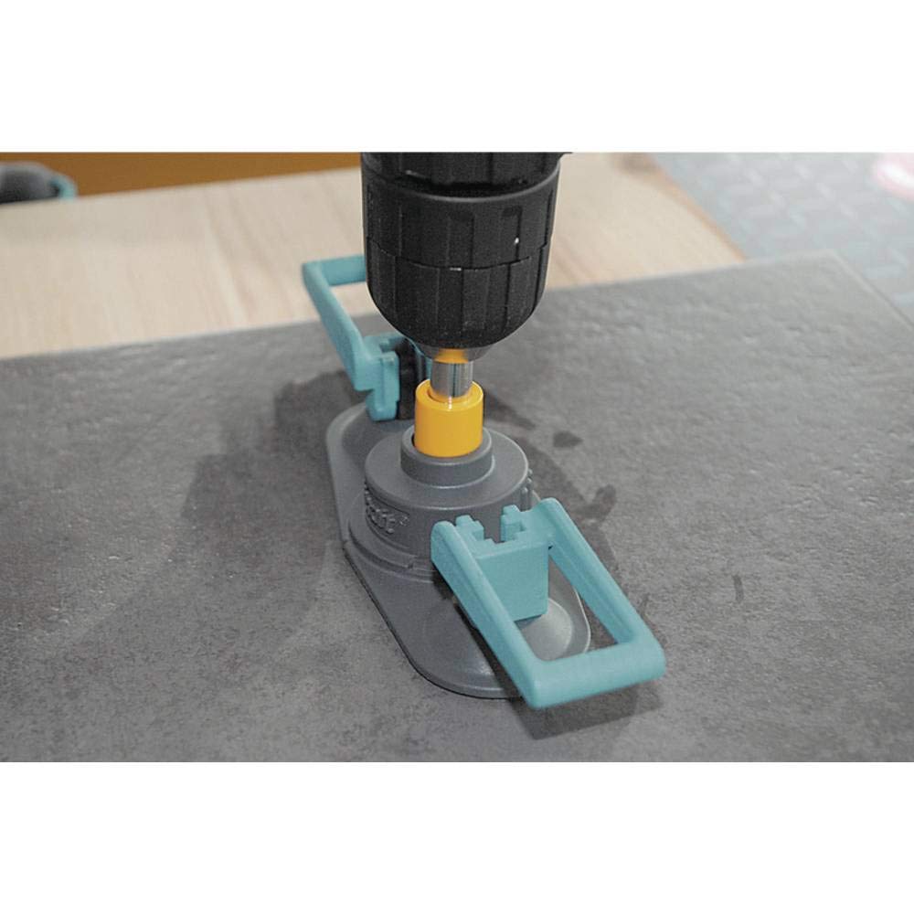 wolfcraft Bohrkronen-Set, diamantbestreut ˮCeramicˮ, 5-tlg. I 8771000 I Für die Installation von Sanitärbefestigungen und Kabeldurchführungen in Fliesen und Kacheln, Ø 5-10 mm, Schnitttiefe 30 mm