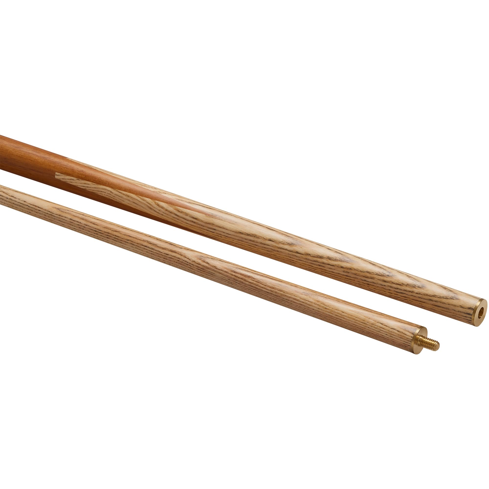 PowerGlide Target Queue de Billard ou Snooker Unisexe, Marron, Jaune, Full Size 57"