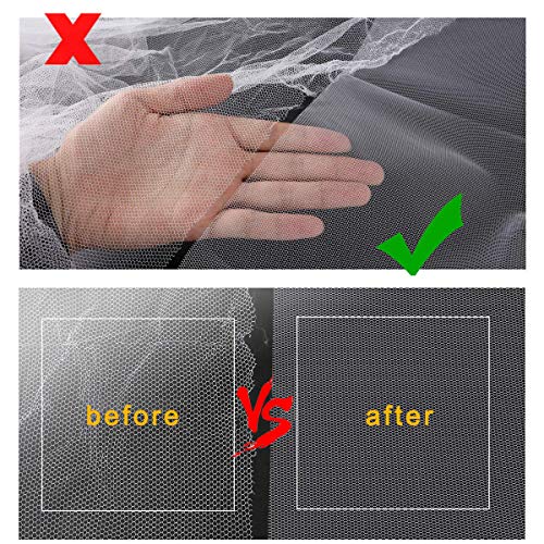 3 Pezzi Zanzariera per Finestra, 150 x 200CM