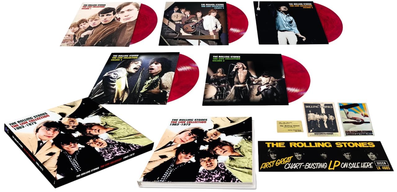 The Rolling Stones - The Live Collection 1963 - 1972 - Limited Box Color Edition
