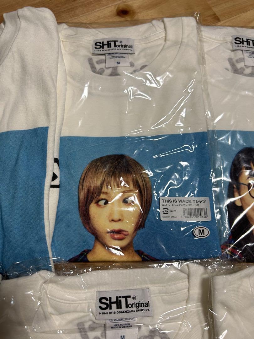 BiSH 変顔Tシャツ Lサイズ 【公式通販】 BiSH 変顔Tシャツ Lサイズ 【公式通販】