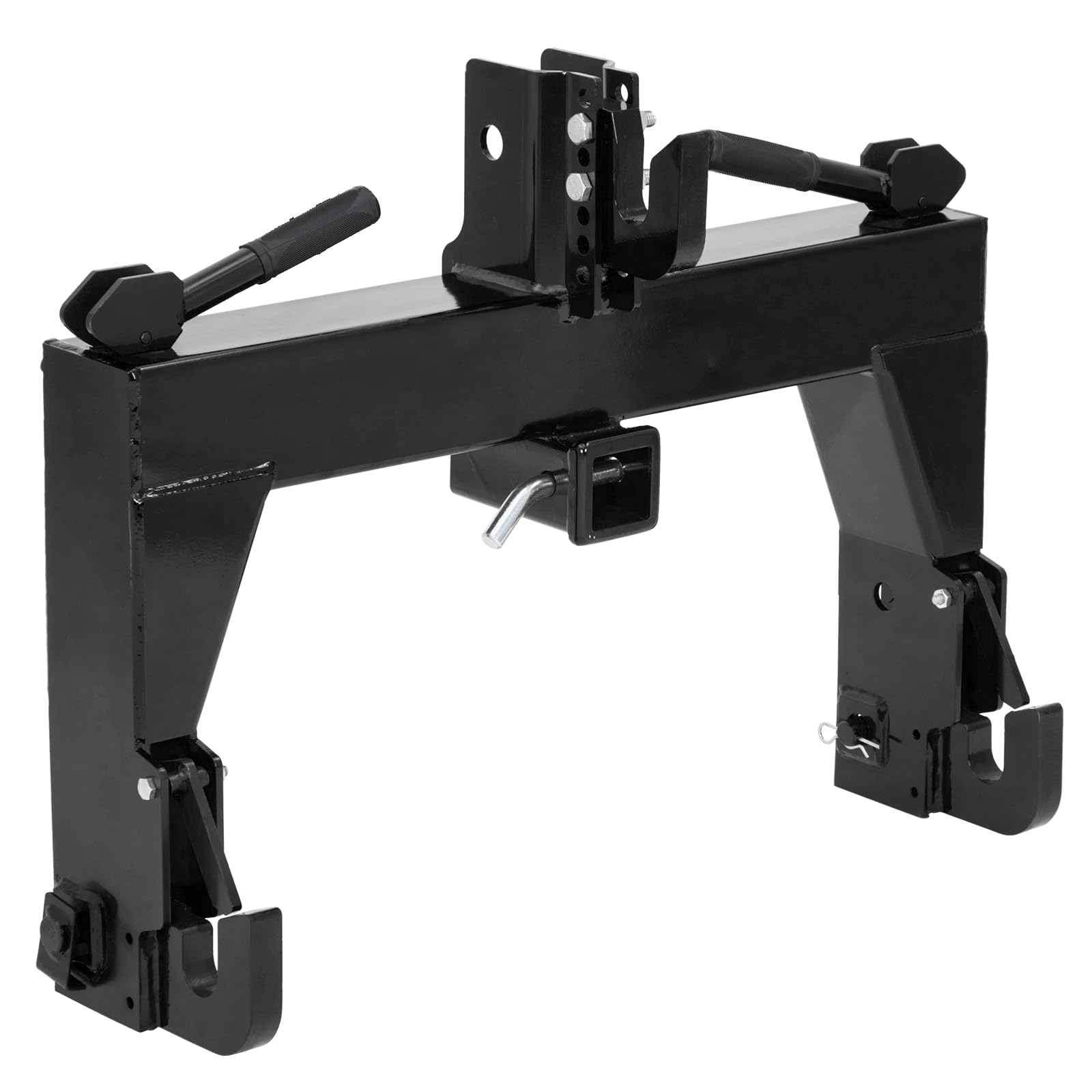 Garvee Black 3-Point Quick Hitch Category 1 Tractor Implement Adaption, No Bushings Required, Green Powder Coat, 3000 Lb Lift Capacity