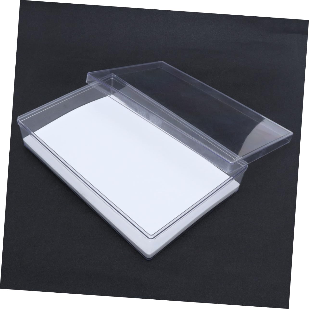Cabilock Caja Expositor Transparente para Especímenes de Insectos Vitrina Multifuncional con Tapa Protectora Almacenamiento Duradero para Joyas Monedas y Manualidades