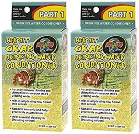 Zoo MedHermit Crab Drinking Water Conditioner (2 Pack)
