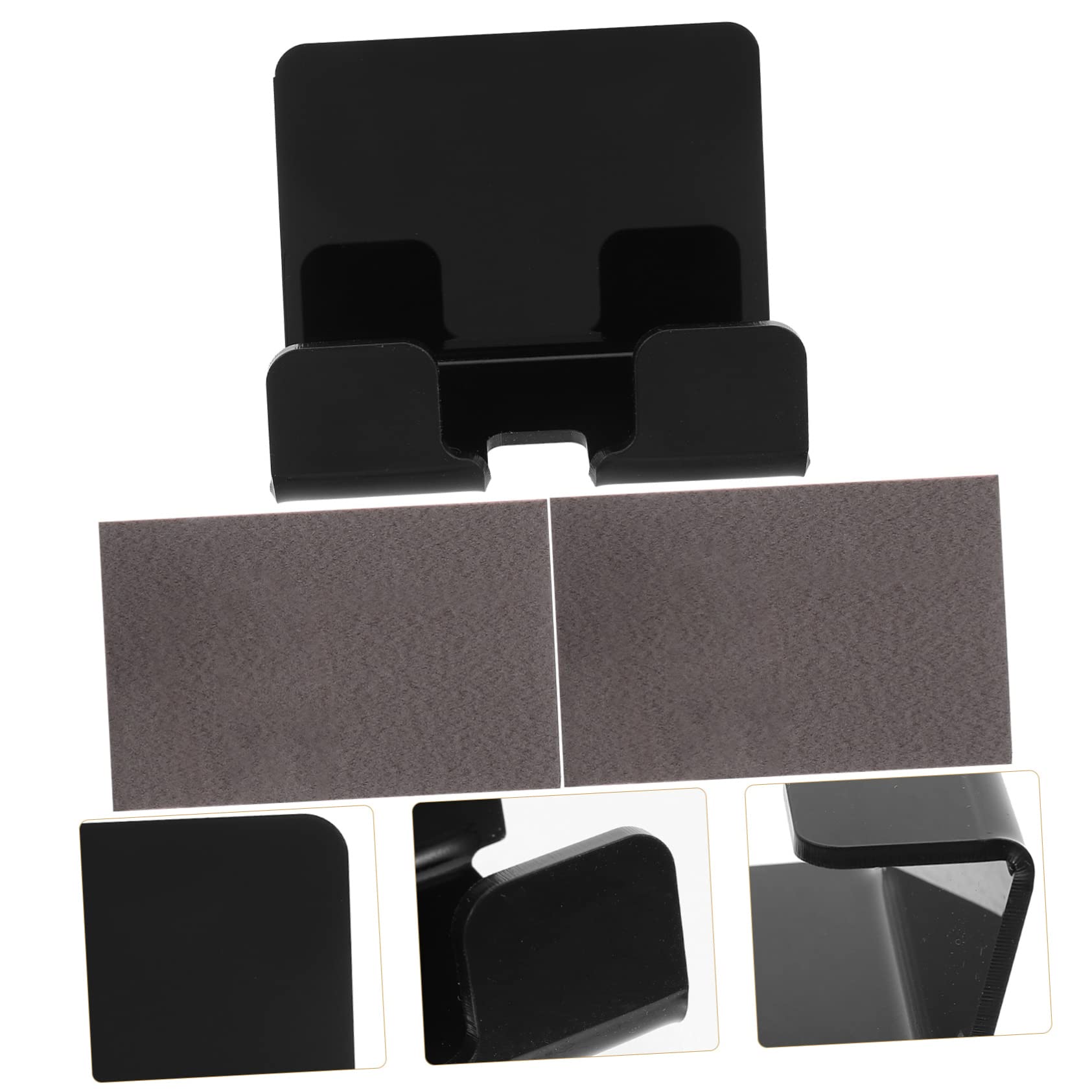 Didiseaon 5 Soportes De Pared para Teléfono Móvil Organizador Soporte para Tableta Soporte para Teléfono Inteligente Soporte De Carga para Teléfono Soporte De Pared para Tableta