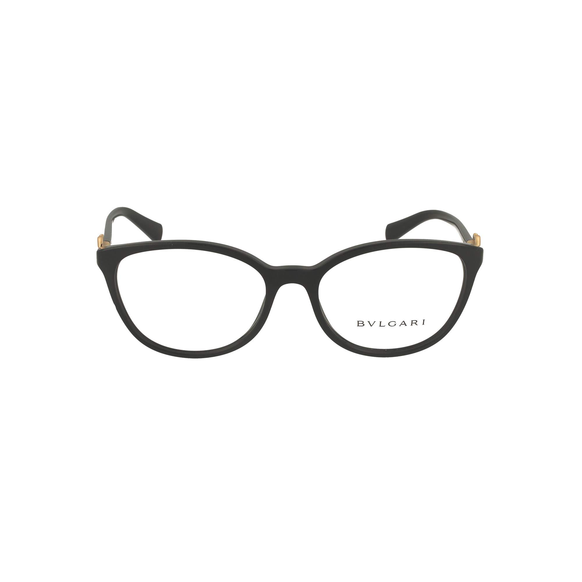 BvlgariBV4185B Women's Eyeglasses Black 54