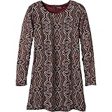 prAna Living Women's Cece Dress, Large, Mahogany