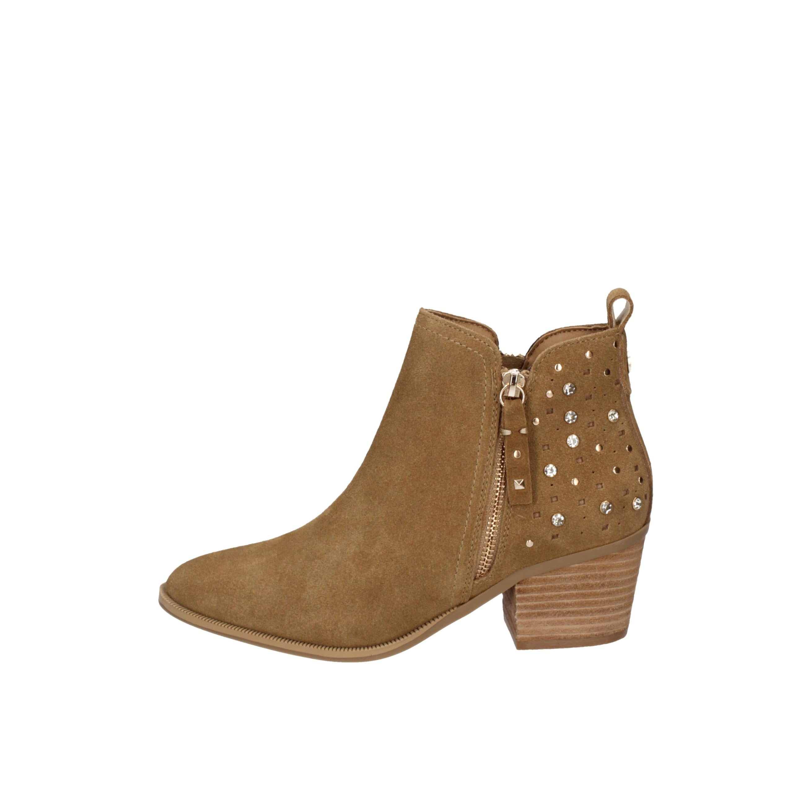 Carmela - Botas Camperas Mujer Camel - Calzado Cómodo y Versátil - Moda casual - Modelo 16315102 (Talla 36)