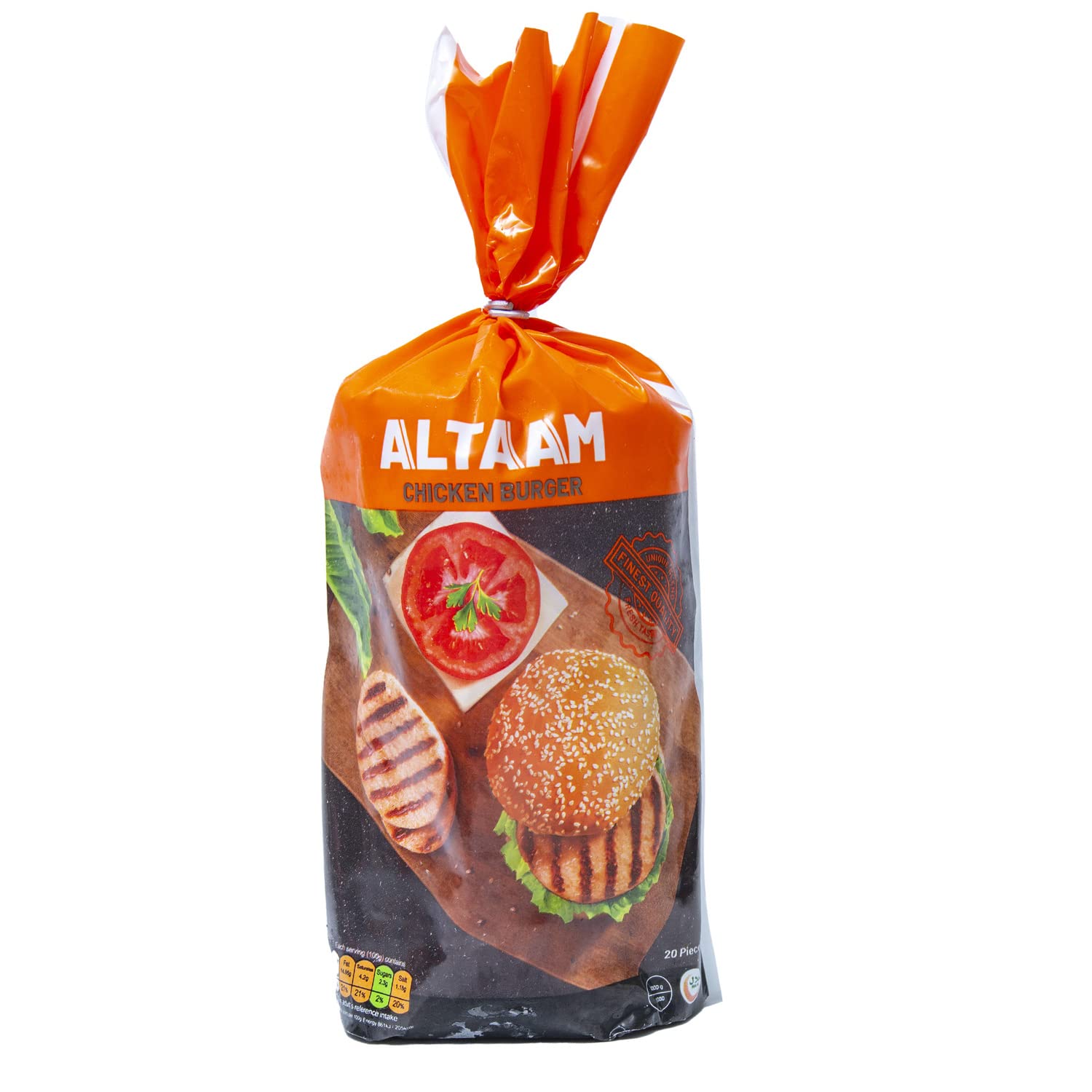 Al Taam Chicken Burger, 20 pcs