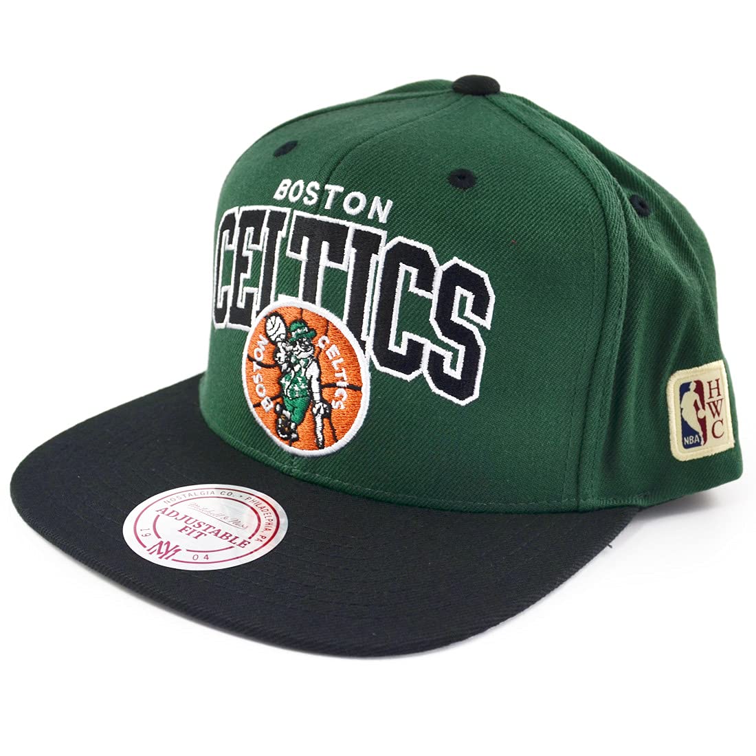Mitchell & Ness HWC Team Arch Snapback Cap Boston Celtics Green/Black