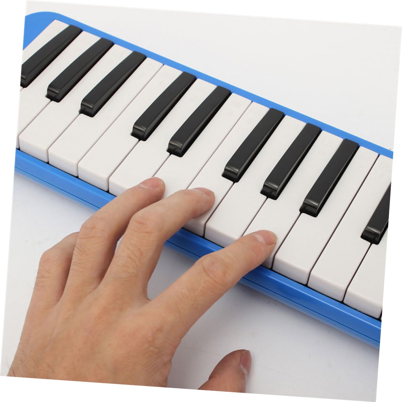 VICASKY 32 Niño Teclado Viento Teclado De Boca Soplar Teclado Piano De Boca Piano Para Niños Piano Melódica Instrumento Melódica Llavero Para Niños Armónica De Teclado Aire Alumno Flauta